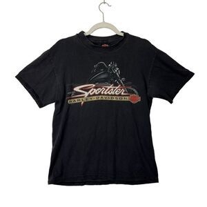 1998 vintage Harley-‎ Davidson T-Shirt - sportster faded iowa 2xl